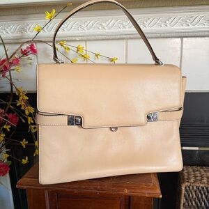 Henri Bendel Uptown Satchel Kelly Style Purse